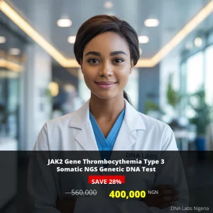 JAK2 Gene Thrombocythemia Type 3 Somatic NGS Genetic DNA Test - 400000 NGN - Nigeria