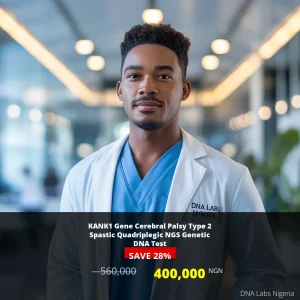 KANK1 Gene Cerebral Palsy Type 2 Spastic Quadriplegic NGS Genetic DNA Test in Nigeria - 400