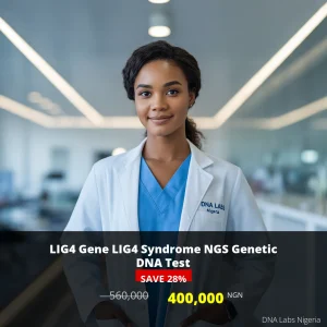 LIG4 Gene LIG4 Syndrome NGS Genetic DNA Test in Nigeria - 400