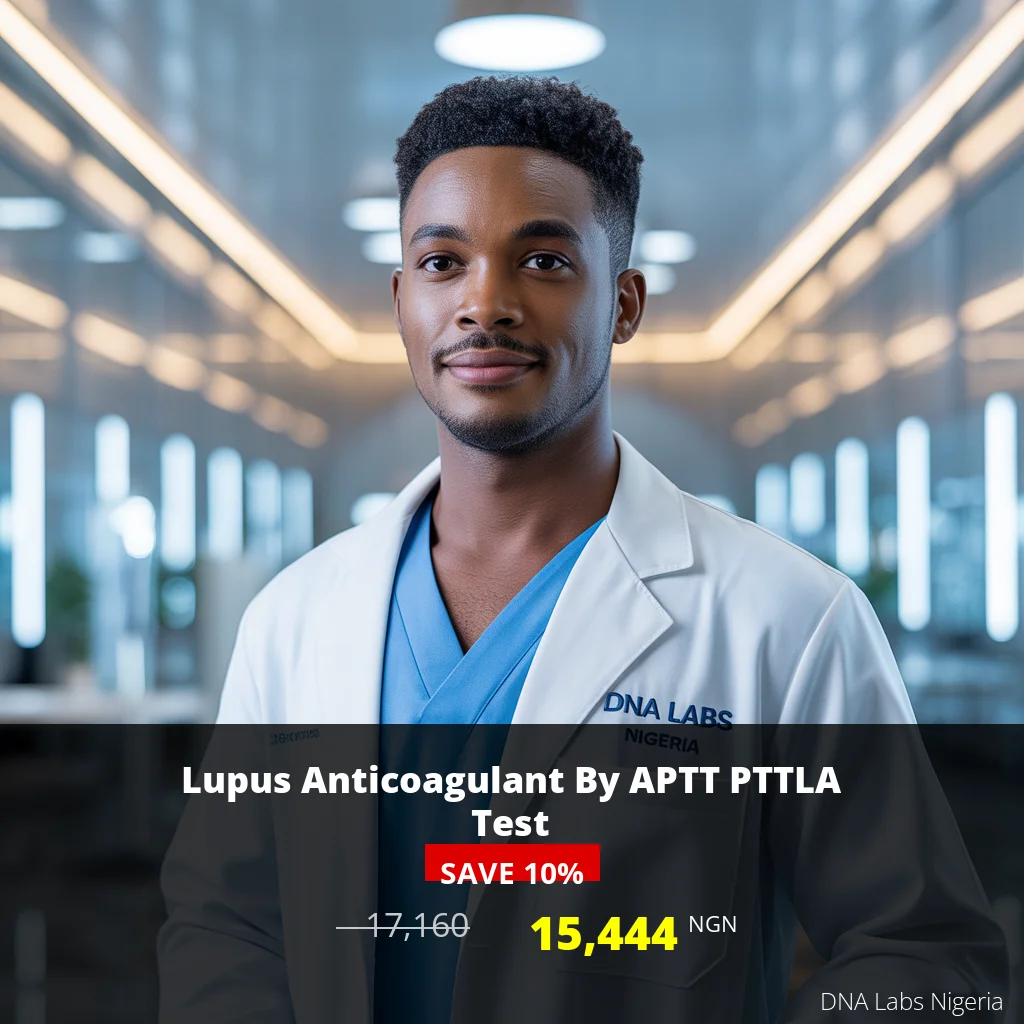 Lupus Anticoagulant By APTT PTTLA Test - 15444 NGN - Nigeria