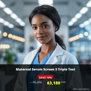 Maternal Serum Screen 3 Triple Test - Affordable Prenatal Diagnosis in Nigeria for 63