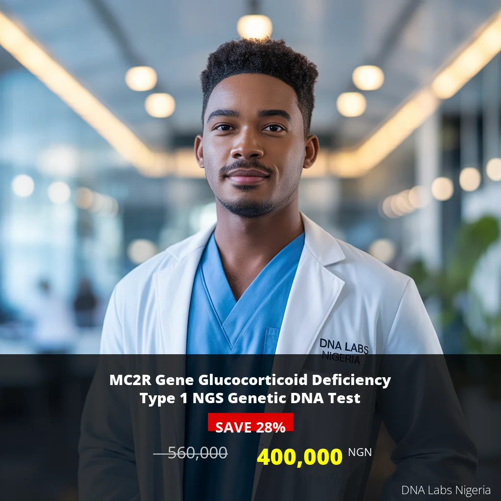 MC2R Gene Glucocorticoid Deficiency Type 1 NGS Genetic DNA Test - 400