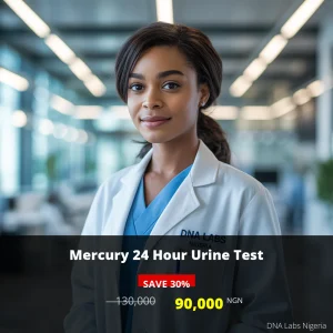 Mercury 24 Hour Urine Test in Nigeria - Affordable Price of 90
