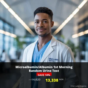 Microalbumin/Albumin 1st Morning Random Urine Test - 13338 NGN - Nigeria