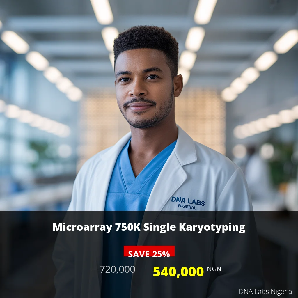 Microarray 750K Single Karyotyping - 540