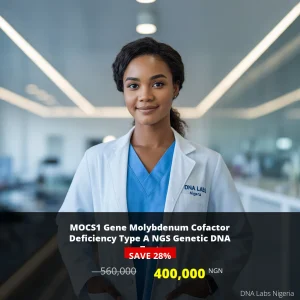 MOCS1 Gene Molybdenum Cofactor Deficiency Type A NGS Genetic DNA Test - 400