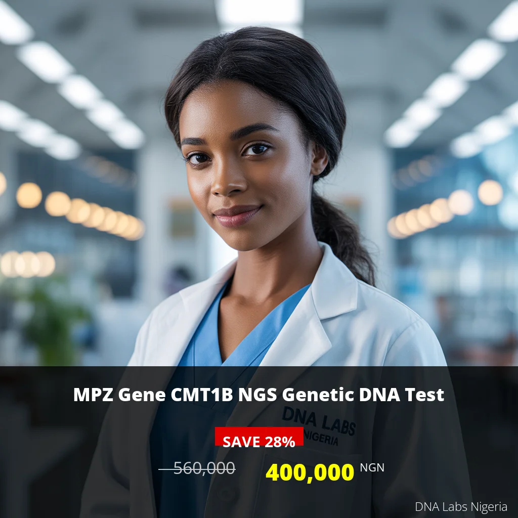 MPZ Gene CMT1B NGS Genetic DNA Test - 400