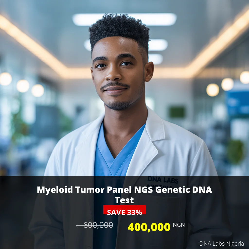 Myeloid Tumor Panel NGS Genetic DNA Test - 600000 NGN - Nigeria