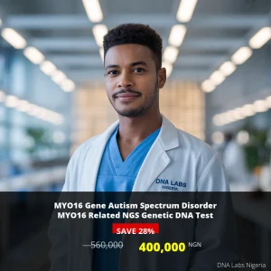 MYO16 Gene Autism Spectrum Disorder NGS Genetic DNA Test - 400000 NGN - Nigeria