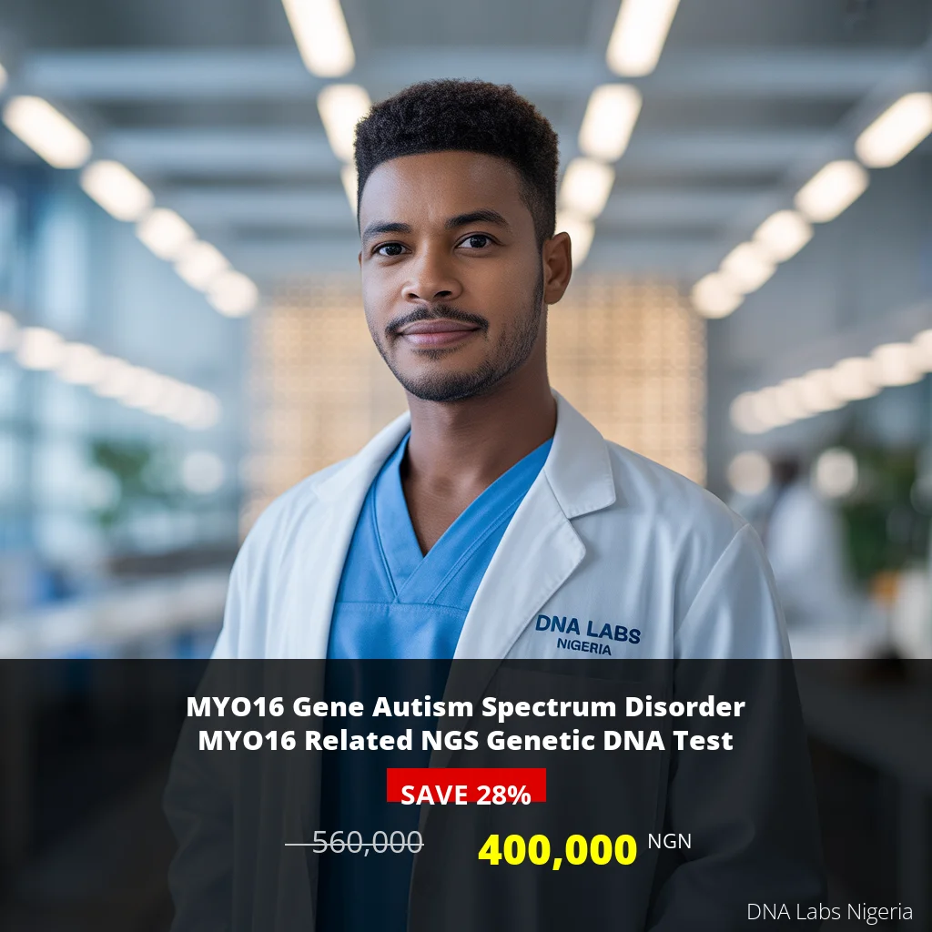 MYO16 Gene Autism Spectrum Disorder NGS Genetic DNA Test - 400000 NGN - Nigeria