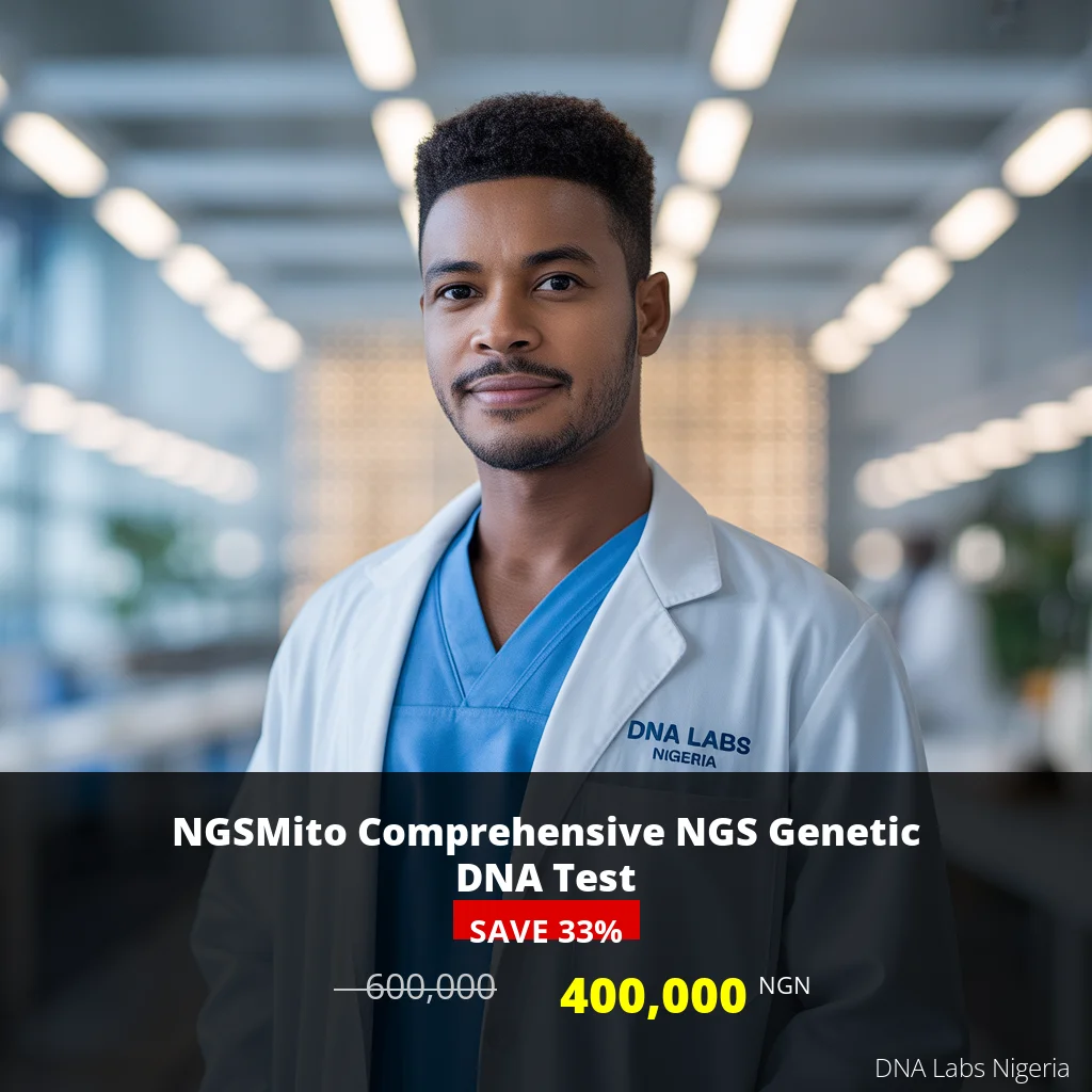 NGSMito Comprehensive NGS Genetic DNA Test - 400