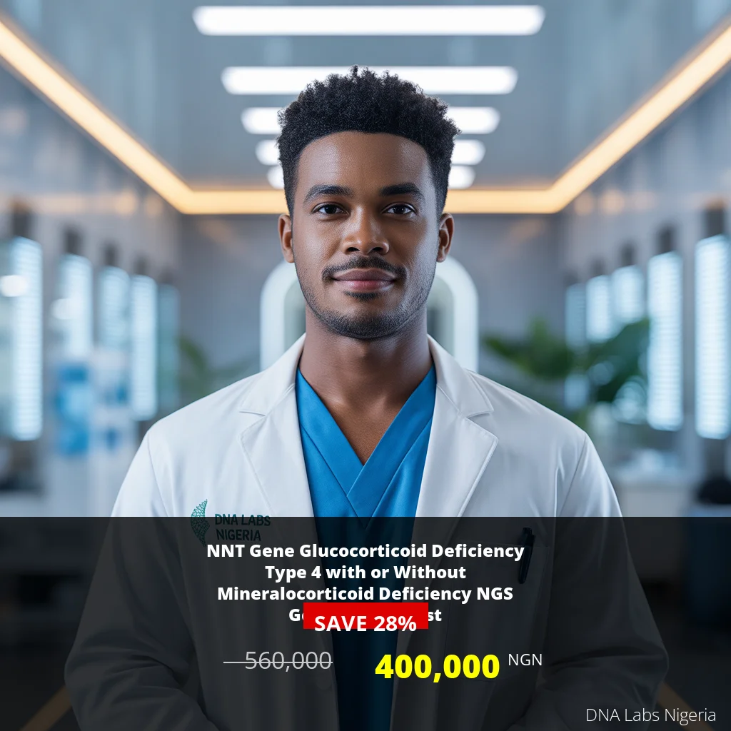 NNT Gene Glucocorticoid Deficiency Type 4 NGS Genetic DNA Test - 400
