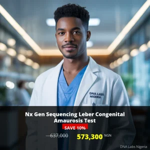 Nx Gen Sequencing Leber Congenital Amaurosis Test - 573300 NGN - Nigeria