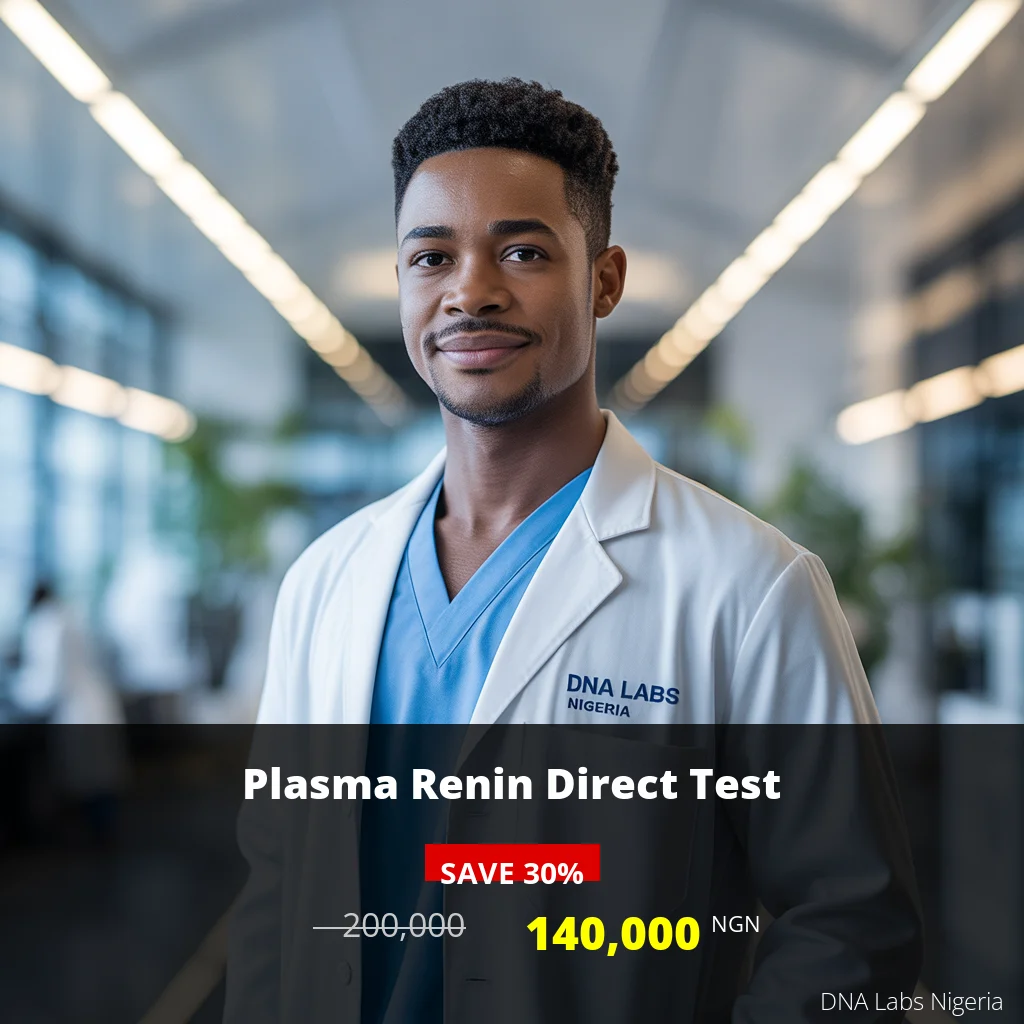 Plasma Renin Direct Test - 140000 NGN Discount Price in Nigeria
