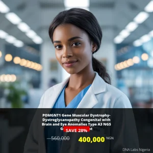 POMGNT1 Gene Muscular Dystrophy-Dystroglycanopathy Test - 400