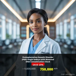 Preimplantation Genetic Disorder PGD Single Embryo Test - 750