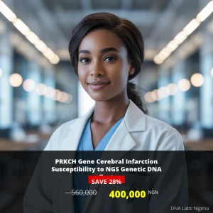 PRKCH Gene Cerebral Infarction Susceptibility to NGS Genetic DNA Test - 400