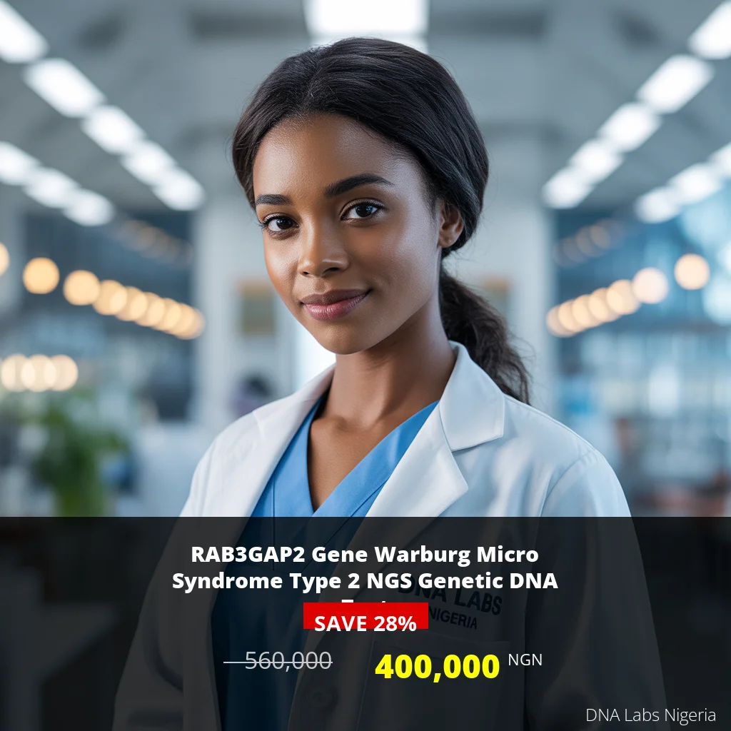 RAB3GAP2 Gene Warburg Micro Syndrome Type 2 NGS Genetic DNA Test - 400000 NGN - Nigeria