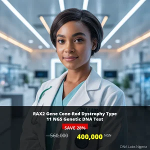 RAX2 Gene Cone-Rod Dystrophy Type 11 NGS Genetic DNA Test - 560000 NGN - Nigeria