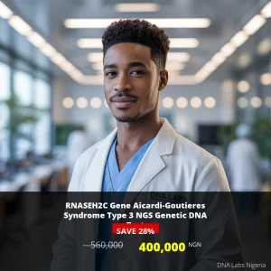 RNASEH2C Gene Aicardi-Goutieres Syndrome Type 3 NGS Genetic DNA Test - 400000 NGN - Nigeria