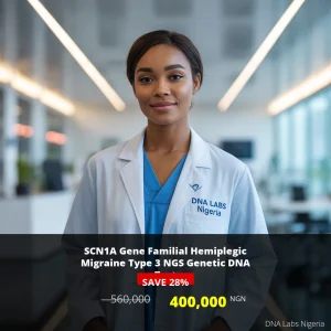 SCN1A Gene Familial Hemiplegic Migraine Type 3 NGS Genetic DNA Test - 400000 NGN - Nigeria