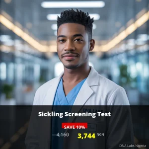 Sickling Screening Test - 4160 NGN - DNA Labs Nigeria