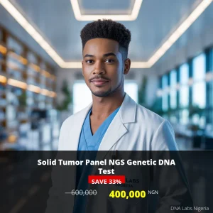 Solid Tumor Panel NGS Genetic DNA Test - 600000 NGN in Nigeria