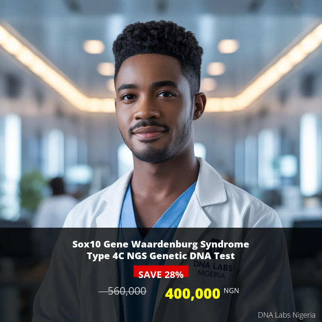 Sox10 Gene Waardenburg Syndrome Type 4C NGS Genetic DNA Test - 400000 NGN - Nigeria