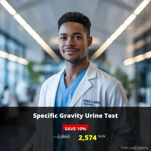 Specific Gravity Urine Test - 2860 NGN - DNA Labs Nigeria