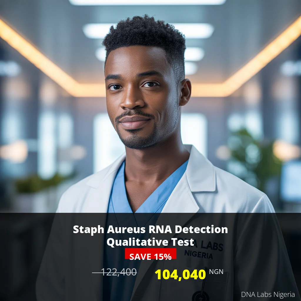 Staph Aureus RNA Detection Qualitative Test - 104040 NGN - Nigeria