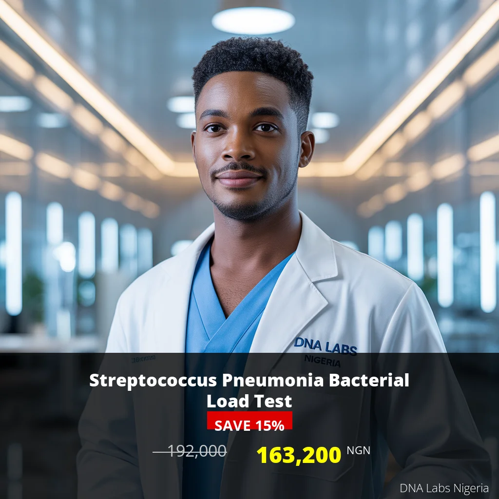 Streptococcus Pneumonia Bacterial Load Test - 192000 NGN in Nigeria