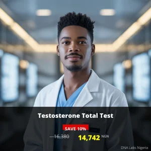 Testosterone Total Test in Nigeria - Price: 16