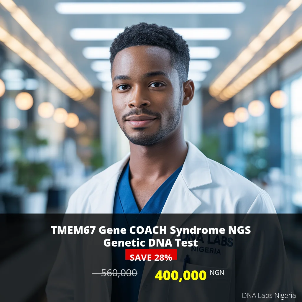TMEM67 Gene COACH Syndrome NGS Genetic DNA Test - 400000 NGN - Nigeria