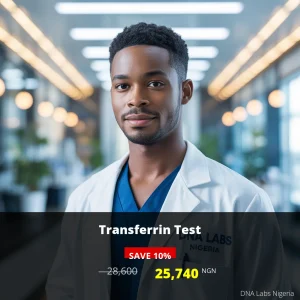 Transferrin Test in Nigeria - Affordable Price of 28