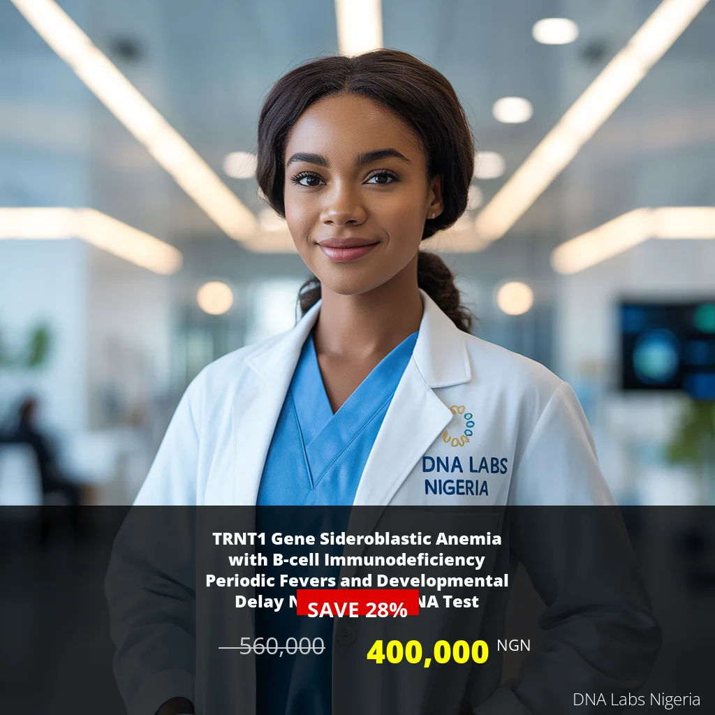 TRNT1 Gene Sideroblastic Anemia Test in Nigeria - 400
