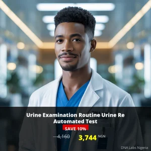 Urine Examination Routine Urine Re Automated Test - 3744 NGN - Nigeria