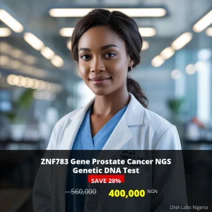 ZNF783 Gene Prostate Cancer NGS Genetic DNA Test - 400
