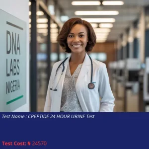 Cpeptide 24 Hour Urine Test cost NGN 24570