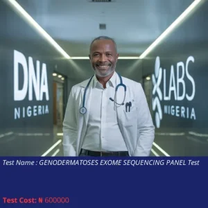 Genodermatoses Exome Sequencing Panel Test cost NGN 600000