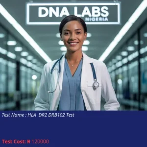 HLA DR2 DRB102 Test cost NGN 120000