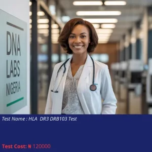 HLA DR3 DRB103 Test cost NGN 120000