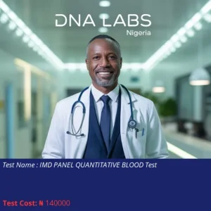 Imd Panel Quantitative Blood Test cost NGN 140000