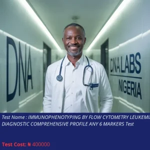 Immunophenotyping By Flow Cytometry Leukemia Diagnostic Comprehensive Profile Any 6 Markers Test cost NGN 400000