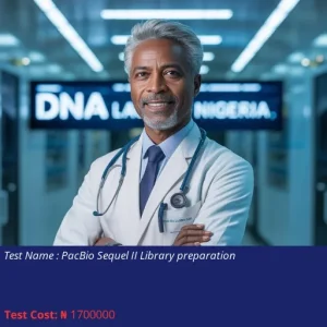 PacBio Sequel II Library Preparation cost NGN 1700000