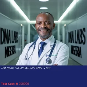Respiratory Panel 5 Test cost NGN 200000