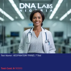 Respiratory Panel 7 Test cost NGN 90000