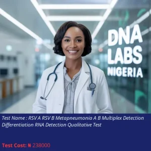Rsv A Rsv B Metapneumonia A B Multiplex Detection Differentiation Rna Detection Qualitative Test cost NGN 238000