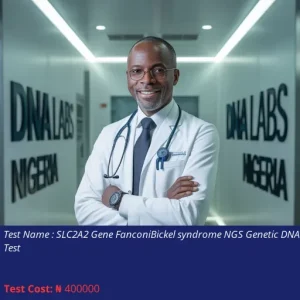 SLC2A2 Gene Fanconi-Bickel Syndrome NGS Genetic DNA Test cost NGN 400000