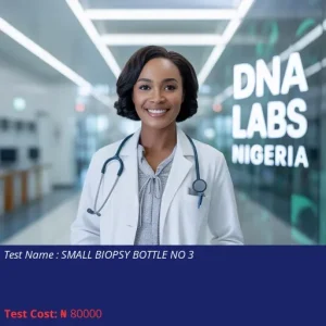Small Biopsy Bottle No 3 cost NGN 80000