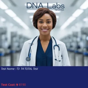 T3 T4 Total Test cost NGN 8190
